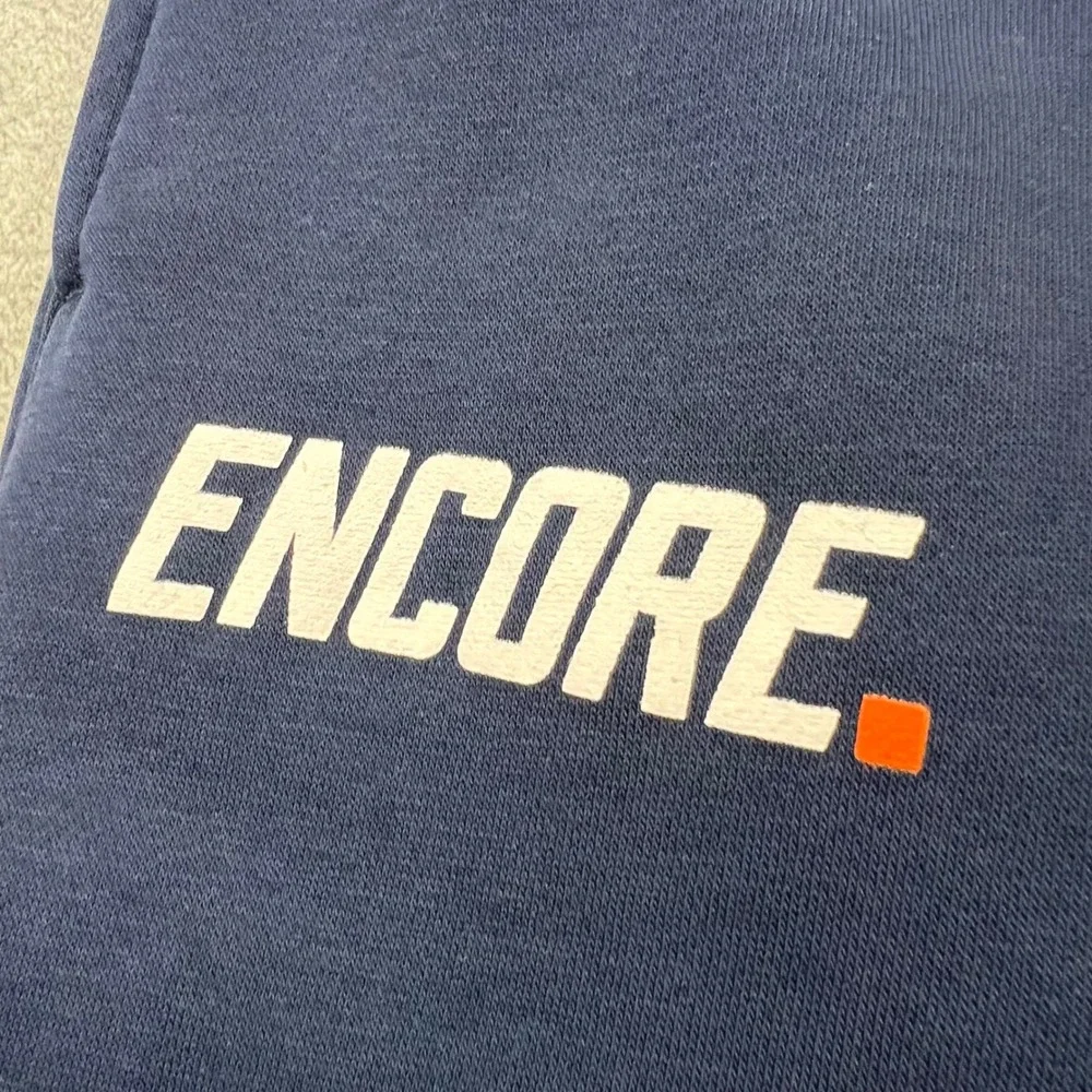NIKE Jogger Sweatpants Mens M Navy Blue Encore CJ1616-419‎ Fleece Comfy